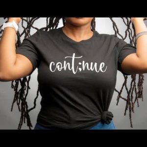 Continue tshirt 🖤